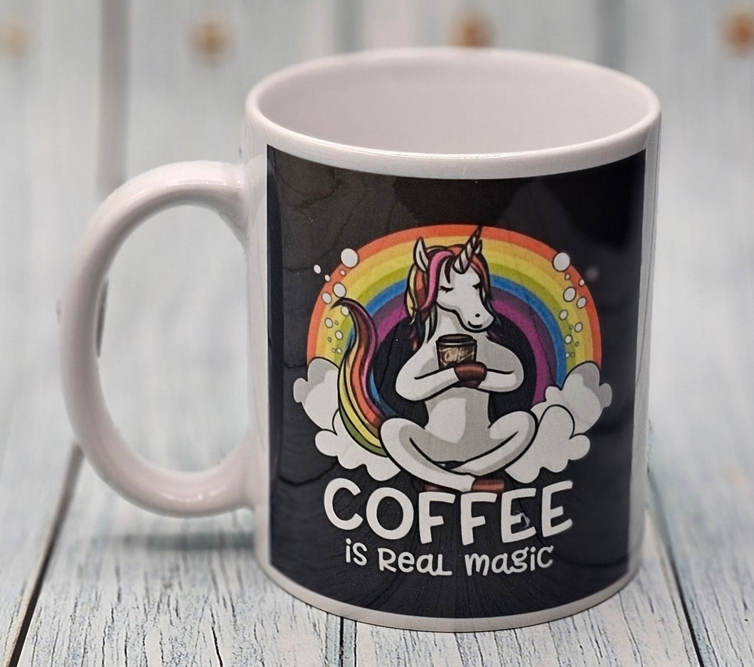 Coffee is real magic - unicorn