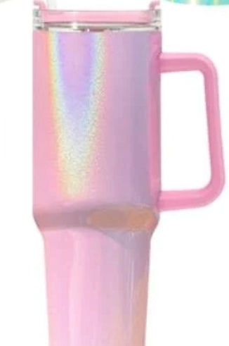Shimmer Tumbler with Handle 40oz